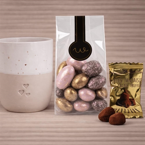 Lille gav med Blå Studenter flagga