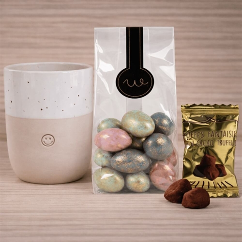 Lille gav med Blå Studenter flagga