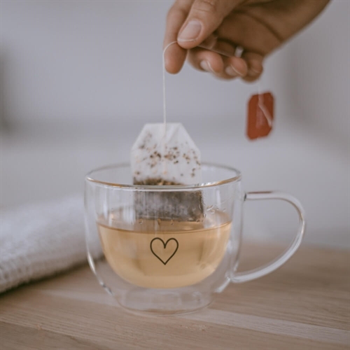 Espressokopp hjärta