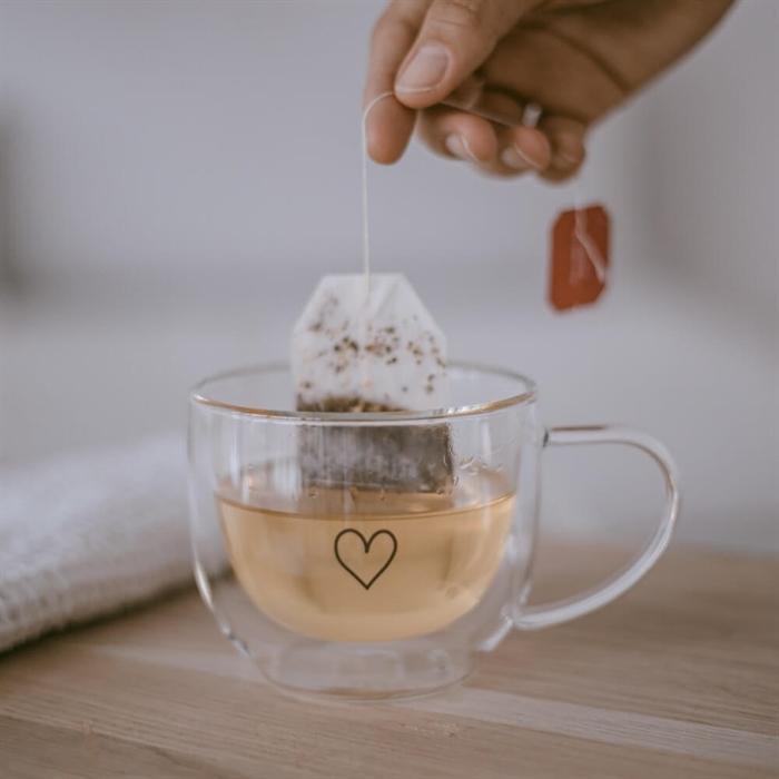 Espressokopp hjärta