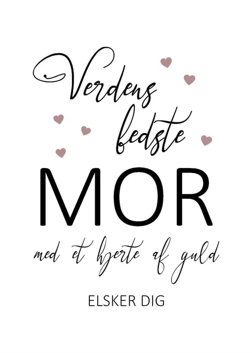 Affisch - Min/Vår mamma
