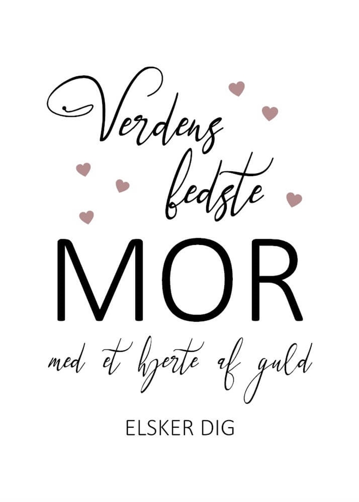 Affisch - Min/Vår mamma