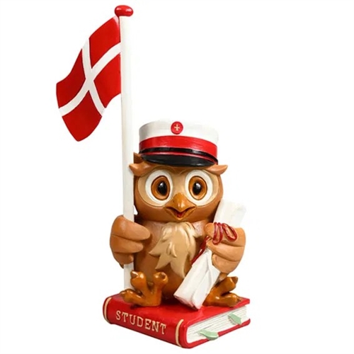 Blå Studentmössa Värmeljushållare