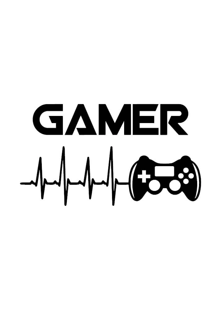 Affisch - Gamer Heartbeat