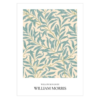 Affisch med WILLOW BOUGH AV William Morris 2