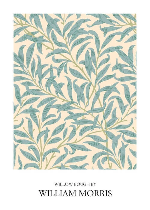 Affisch - WILLOW BOUGH AV William Morris 2