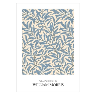 Affisch med WILLOW BOUGH AV William Morris 4