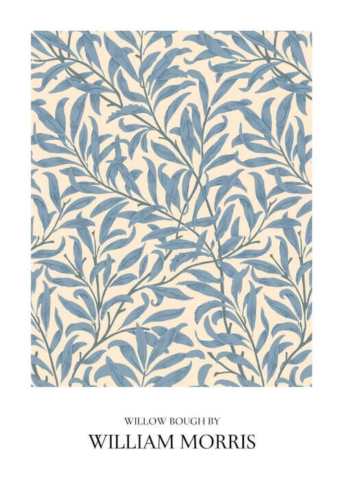 Affisch - WILLOW BOUGH AV William Morris 4