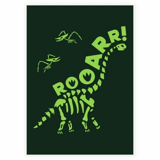 Roar! Dinosaurier - affisch