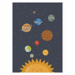 Solsystemet - Affisch