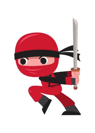 Red Ninja 3 - Barnaffisch