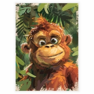 Orangutang Illustration
