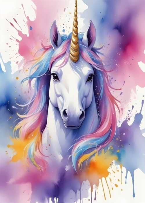 Magic Unicorn 1 - Affisch