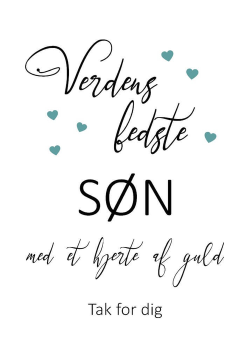 Bedårande liten enhörning - affisch