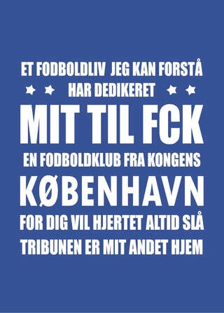 Affisch - FCK MITT LIV