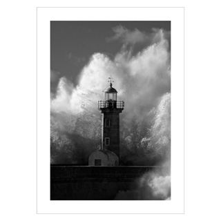 Affisch - The lighthouse