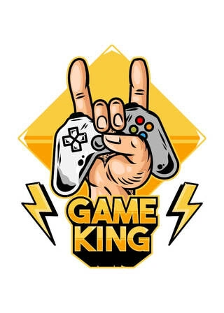 Affisch - Game King Controller