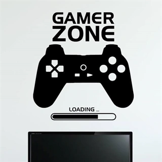 Gamer Zone Loading - Väggdekor
