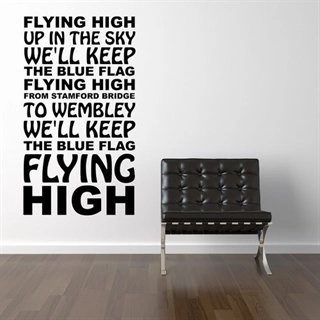 Chelsea F.C. - Flying High - Väggdekor