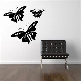 Stora fjärilar  - Väggdekor