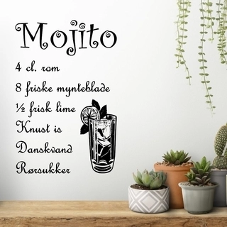 Mojito-drink - Väggdekor