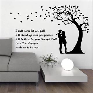 I'll never let you fall - Väggdekor