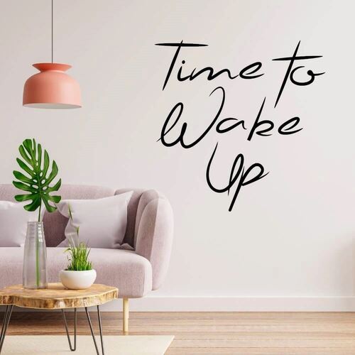 Time to wake up - Väggdekor