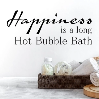 Happiness bath  - Väggdekor