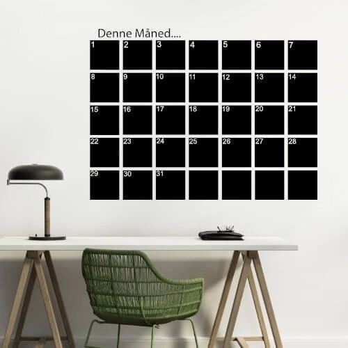 Kalender för en månad