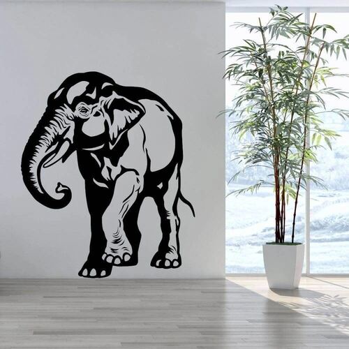 Asiatisk elefant- Väggdekor