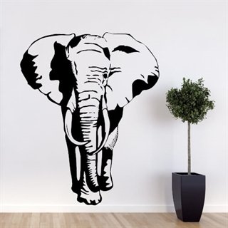 Köp wallstickers med elefant