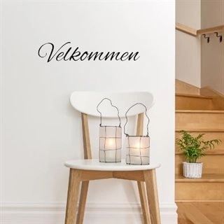Liten Välkommen - Väggdekor