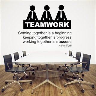 Teamwork - Väggdekor